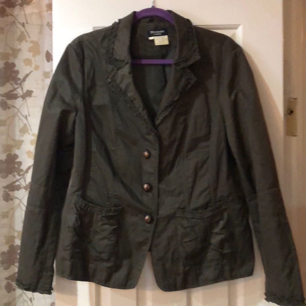 Olive color blazer